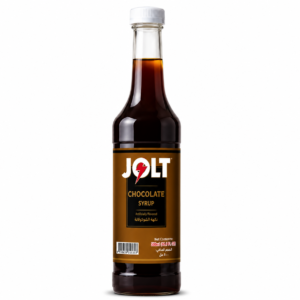 Chocolate syrup bottle
